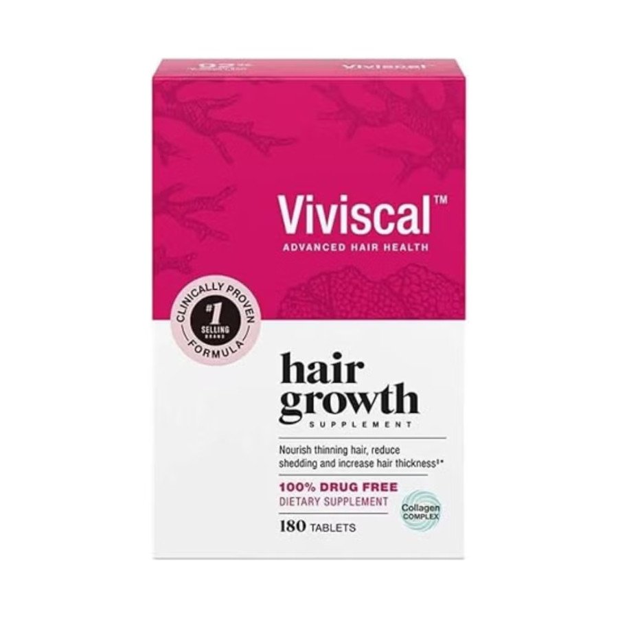 Hair Growth Supplement for Women with Iron, Biotin, Zinc, Vitamin C, Nourish Thinning Hair and Increase Hair Thickness, Hair Multivitamins for Women - 180 Tablets