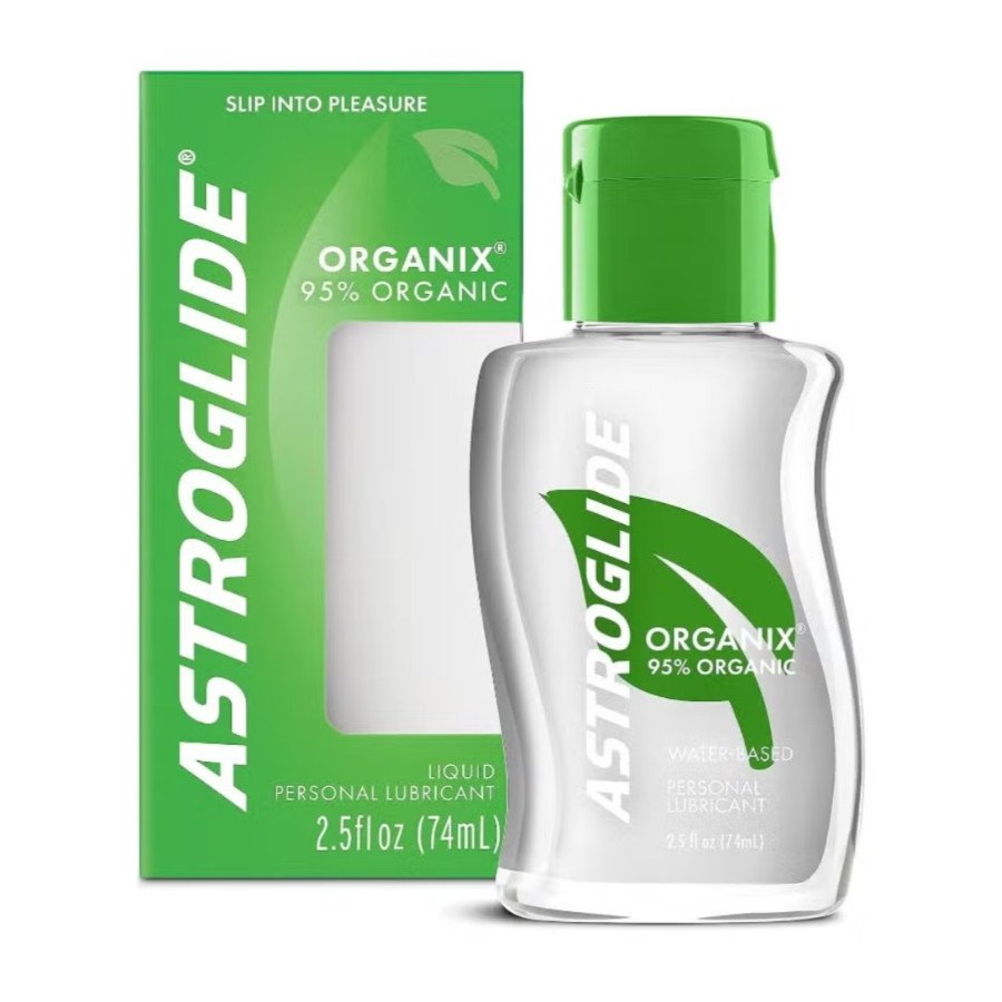 Organix Liquid Water-Based Personal Lubricant 2.5 oz – Long-Lasting, Natural Feel & Gentle Intimate Moisturizer