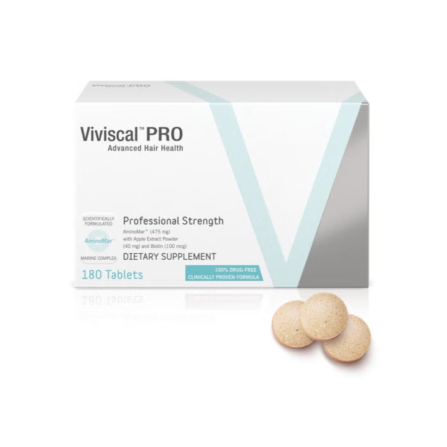 Advance Hair Health Dietary Supplement with Vitamin C, Marine Collagen for Men and Women - 180 Tablets