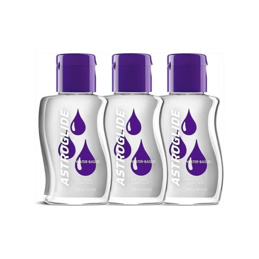 Water-Based Personal Lubricant 2.5oz (Pack of 3) – Long-Lasting Liquid Lube for Men, Women & Couples | Smooth, Non-Sticky, Travel-Friendly