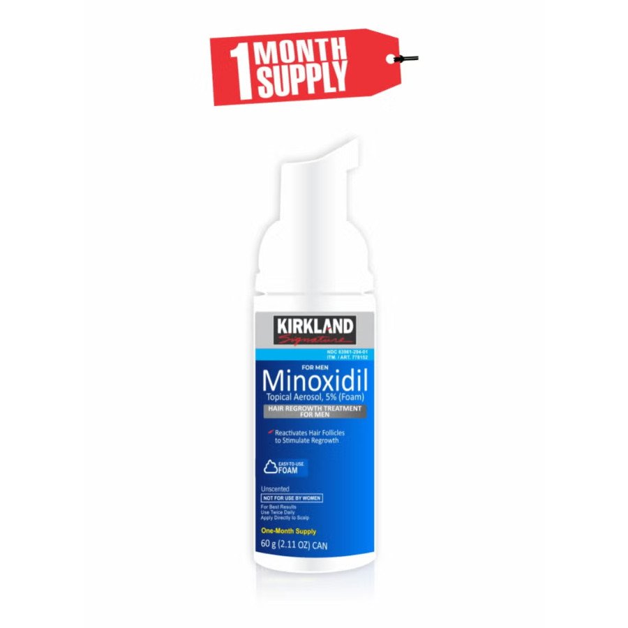 Minoxidil Blue Foam - Premium Solution for Hair Loss and Healthy Growth